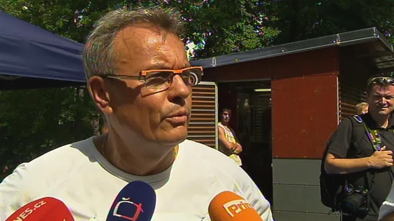 Vladimír Dlouhý na startu své běžecké kampaně