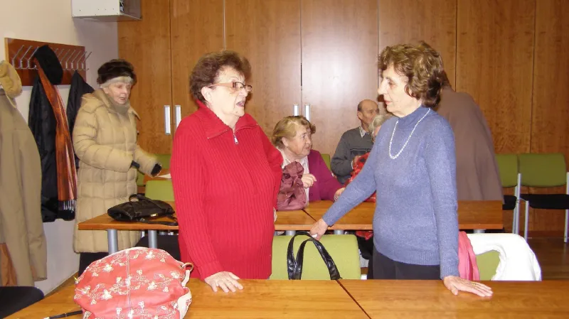 Ze schůzky lounské pobočky Spolku rodáků a přátel města