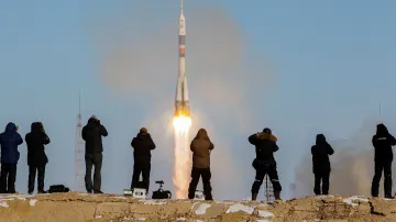 Z Bajkonuru odstartovala kosmická loď s novou posádkou ISS
