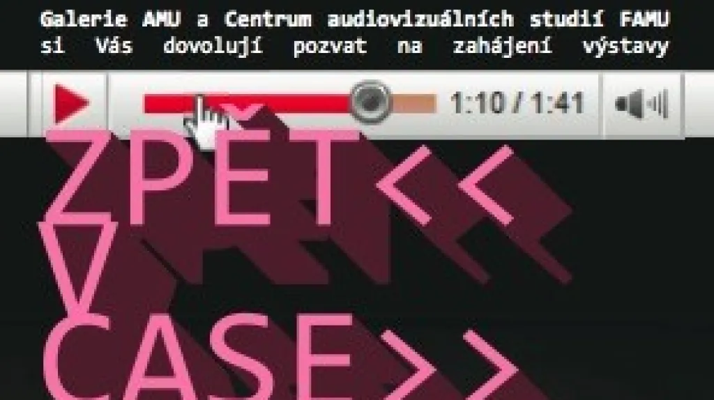 Zpět v čase - detail pozvánky