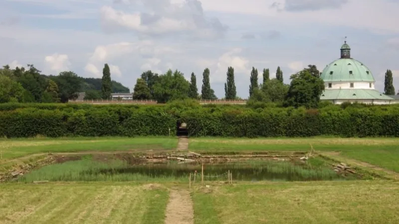 Pstruží rybník před obnovou