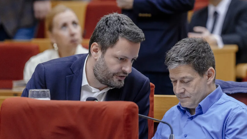 Ondřej Prokop a Patrik Nacher (oba ANO)