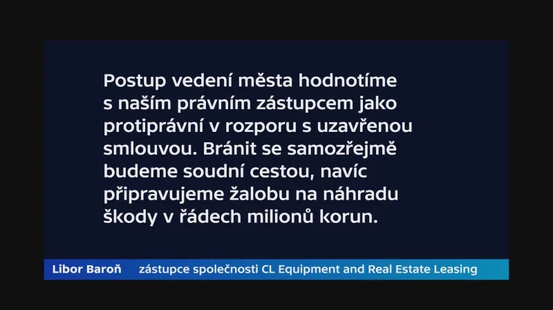 Vyjádření zástupce společnosti Libora Baroně
