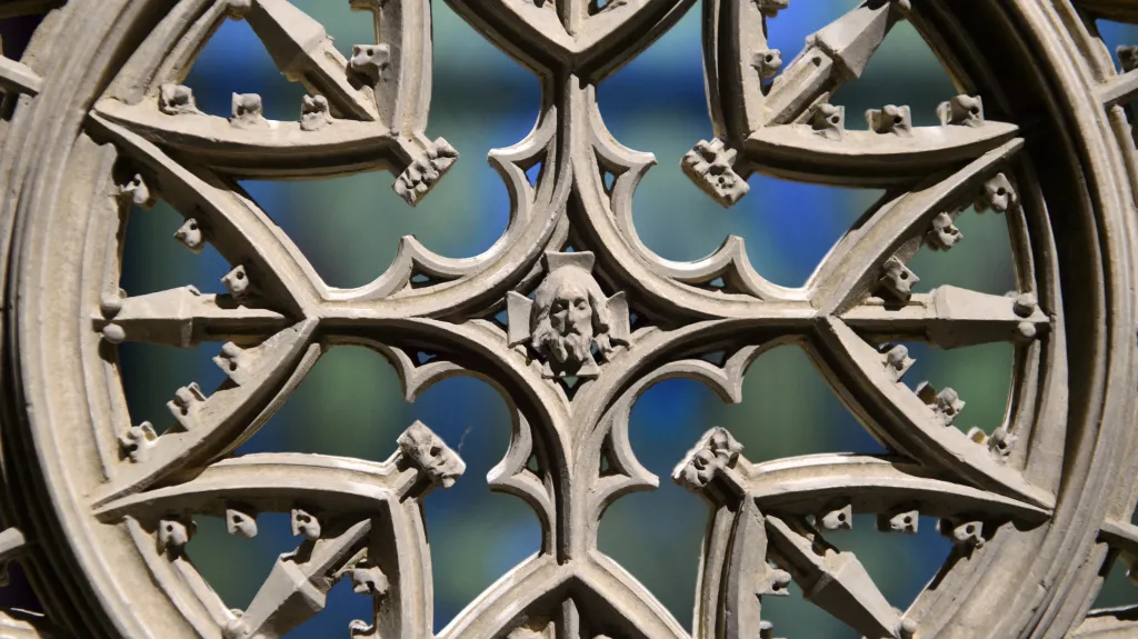 Architecture Week  - Rozeta katedrály sv. Víta