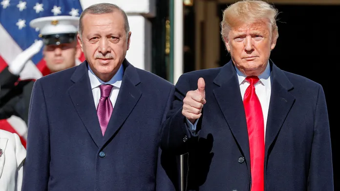 Turecký prezident Recep Tayyip Erdogan na návštěvě USA