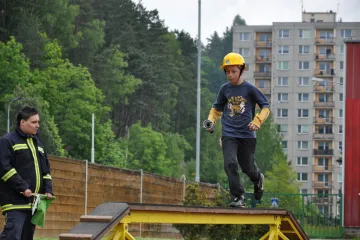 Soutěž mladých hasičů z okresu Náchod