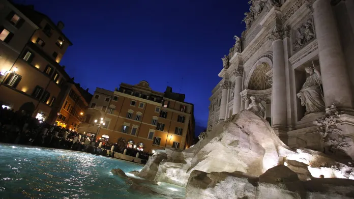 Opravené Fontána di Trevi