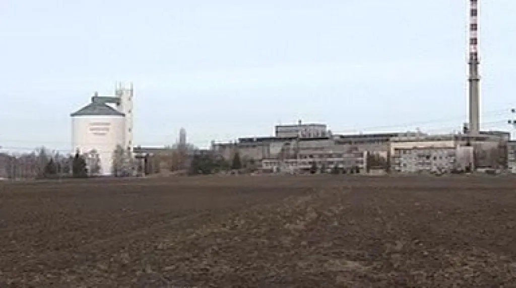 Objekty hrochovského cukrovaru před demolicí