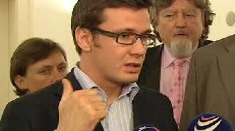 Místopředseda Strany zelených Ondřej Liška