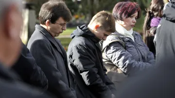 Pohřeb první z obětí útoku v Uherském Brodě