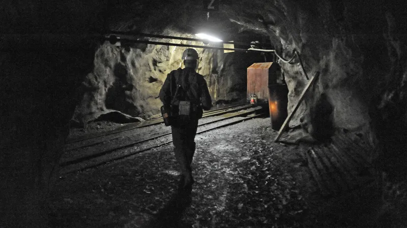 Uranový důl Rožná na snímku z roku 2011
