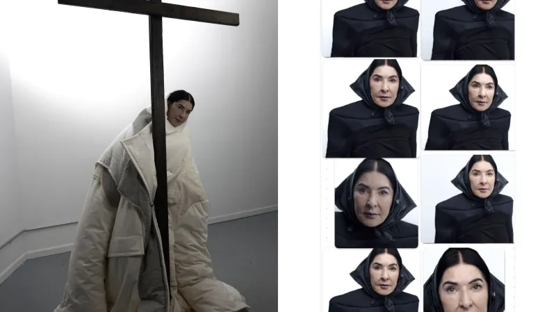 Portréty umělkyně Mariny Abramovičové od fotografky Terezy Mundilové