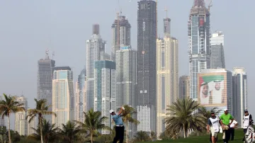 Golfové hřiště v Dubaji