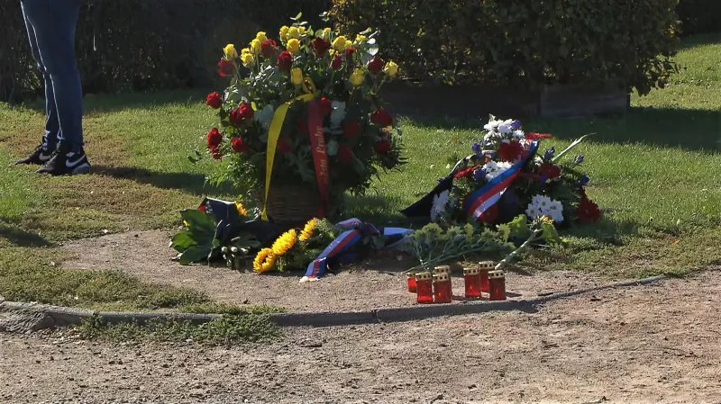 Pieta za Jiřího Menzela před Rudolfinem