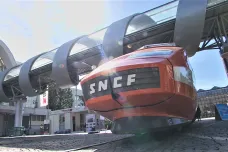 Na železniční veletrh do Brna přijel francouzský muzejní rychlovlak