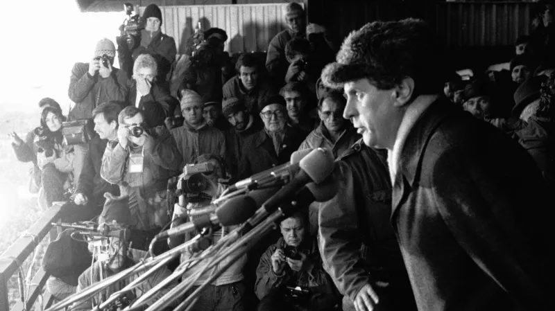 Miloš Zeman v roce 1989