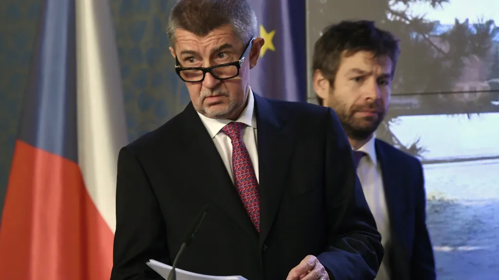 Andrej Babiš a Robert Pelikán
