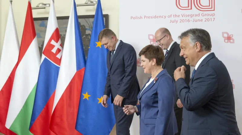 Visegrádská čtyřka brání ty, kteří pracují v Británii