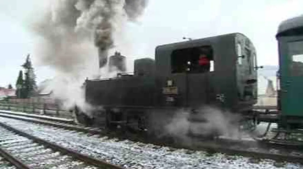 Parní lokomotiva se znovu rozjela