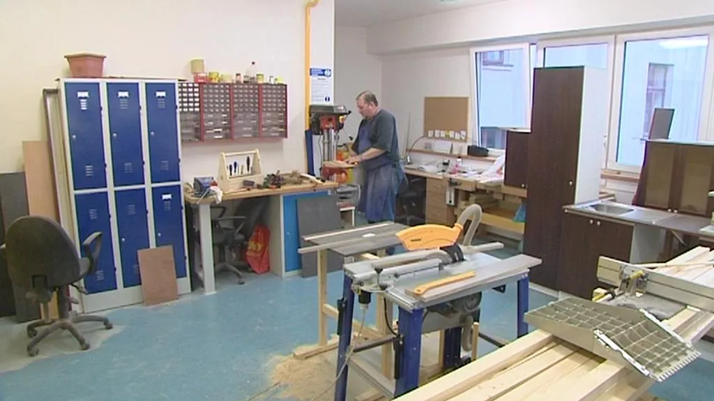 Práce v integračním centru Kosatec