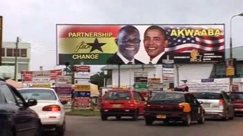 Ghana vítá Obamu