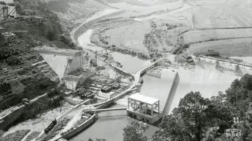 Historické záběry Vranovské přehrady