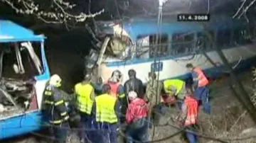 Nehoda tramvaje v Ostravě