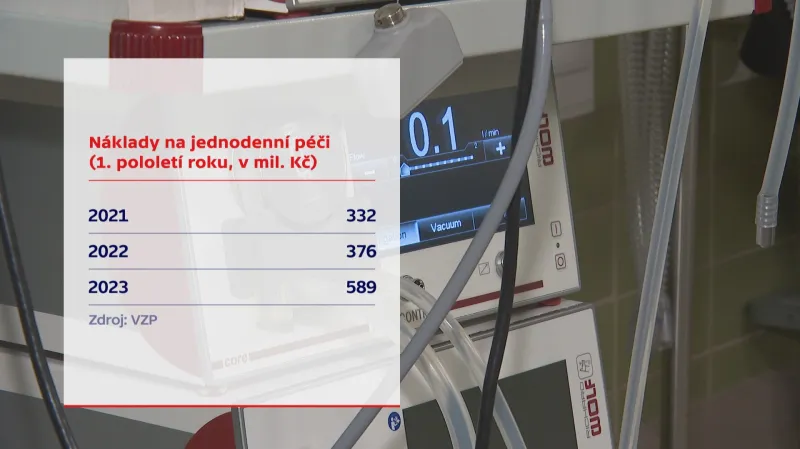 Náklady na jednodenní péči