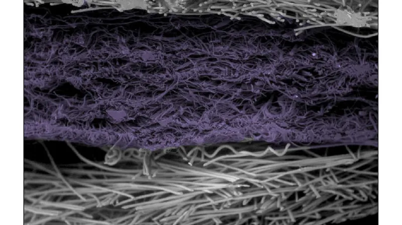 Vlákna respirátoru N95