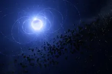 Astronomové pozorovali bílého trpaslíka se zvláštní kovovou skvrnou. Věří, že jde o zbytek planety