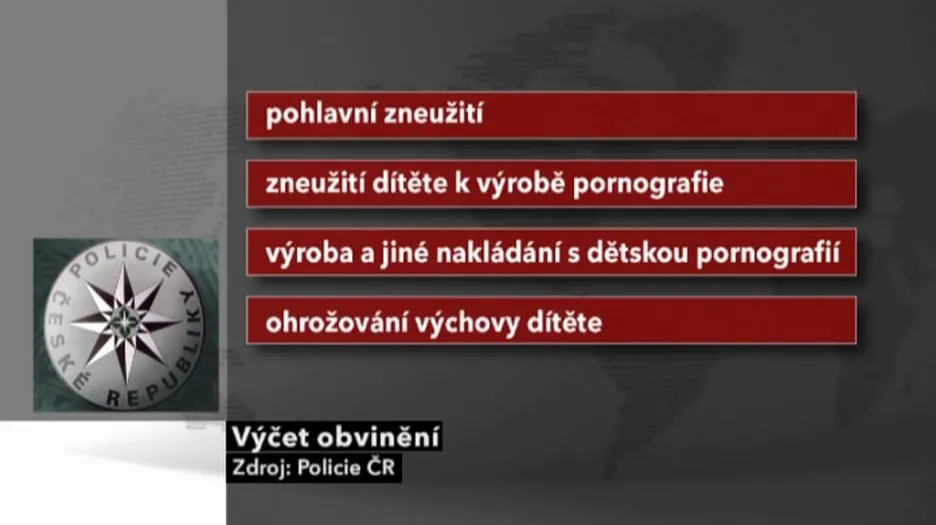 Výčet obvinění