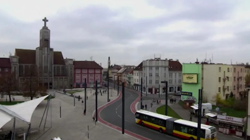 Vizualizace - Hradec Králové bez budovy hotelu Černigov