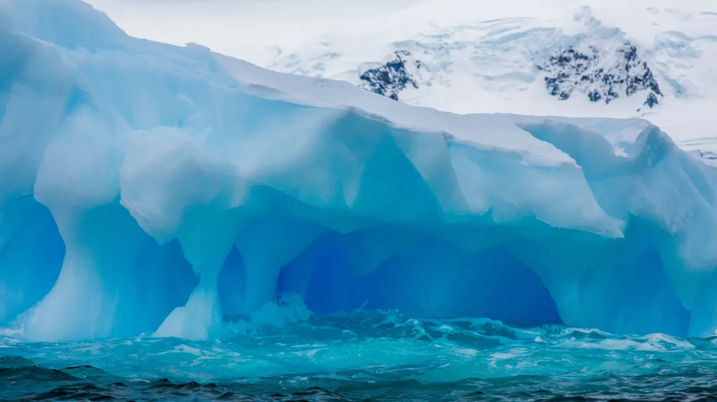 Ilustrační foto - ledovec na ostrově Danco v Antarktidě