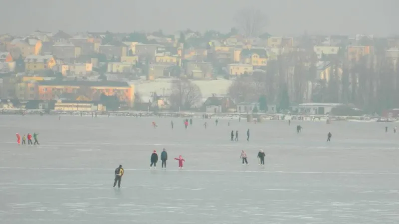 Odpoledne na štěrkovně u Hlučína