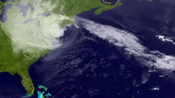 Bouře Sandy nad severovýchodem USA