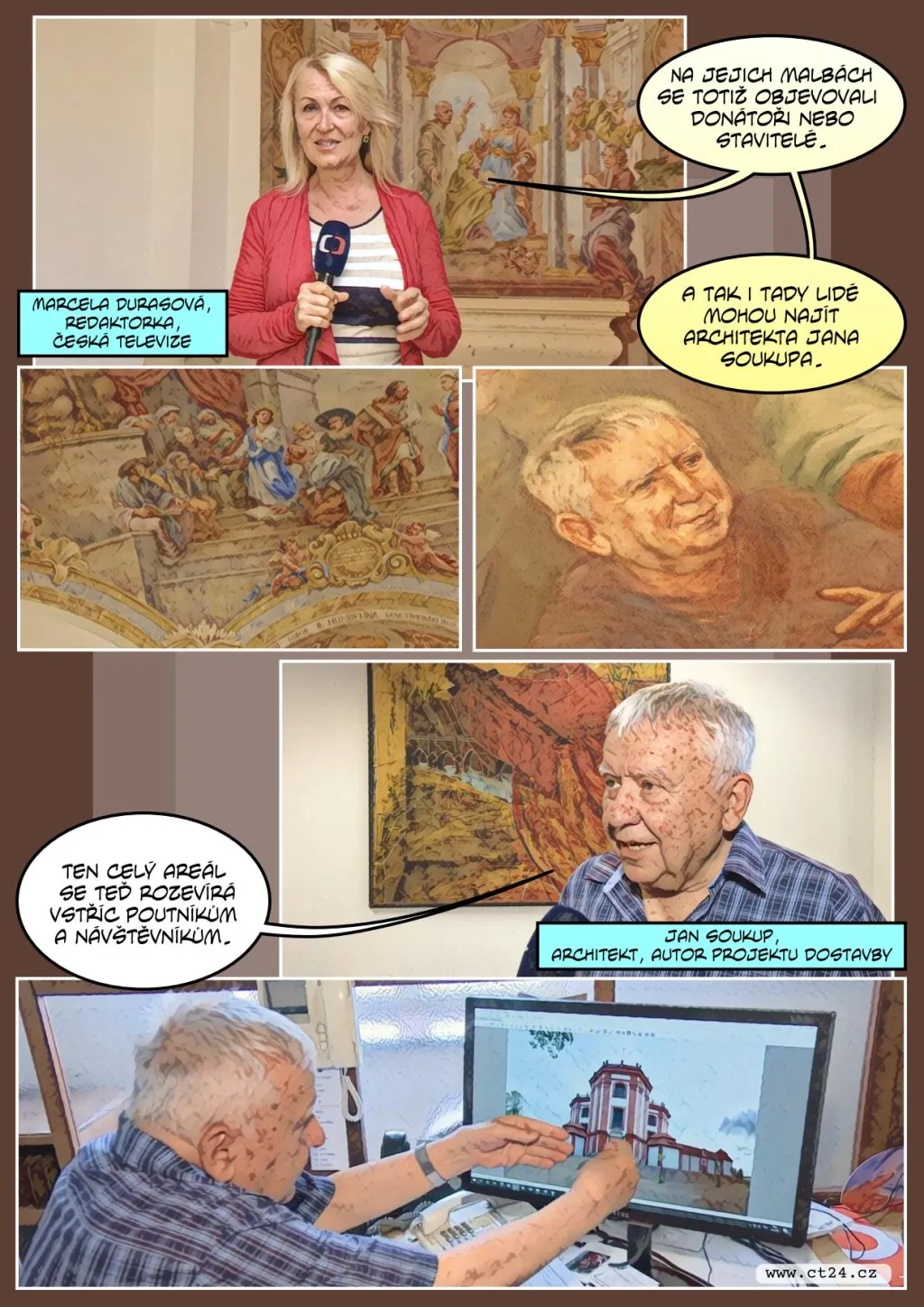 Kompletně novou část historické památky dostavěli podle návrhů barokního stavitele Santiniho