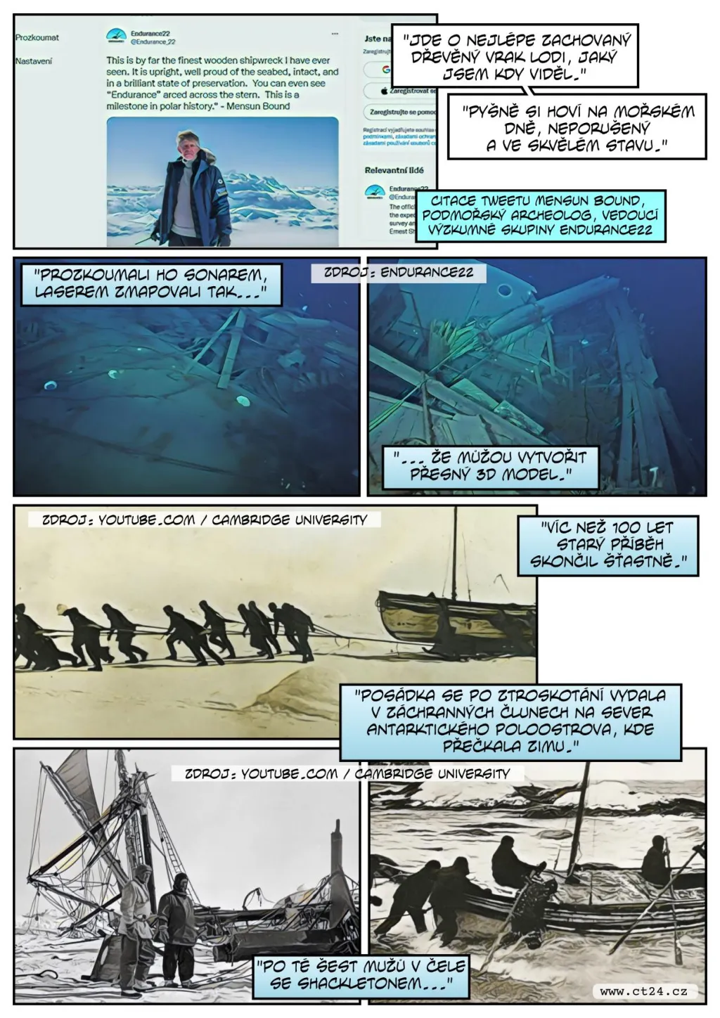 Objevení vraku lodi Endurance