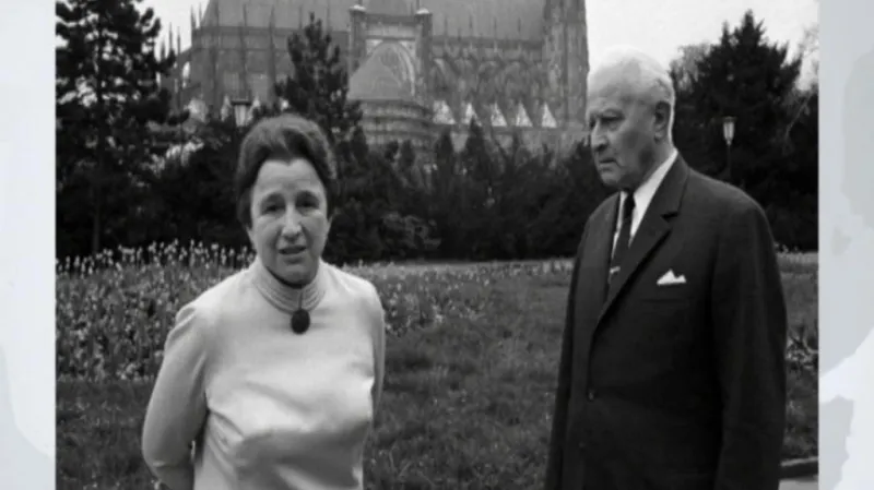 První dáma Irena Svobodová, manželka prezidenta Ludvíka Svobody