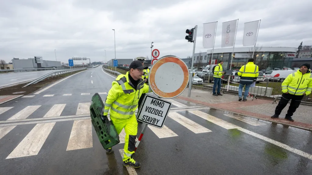 Zprovoznění severovýchodního obchvatu Pardubic, 5. 12. 2025