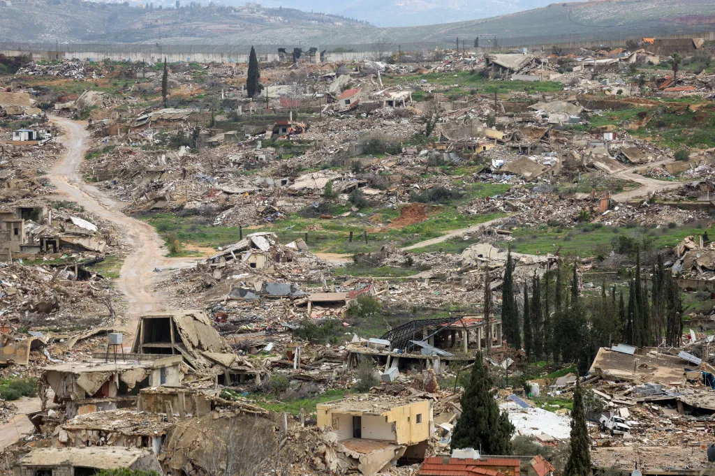 Zbořená libanonská vesnice (19. 2. 2026)