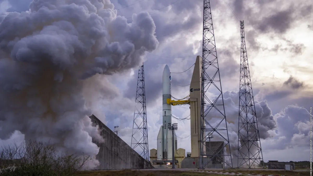 The European Ariane 6 rocket accomplished its first flight — ČT24 — Czech Tv