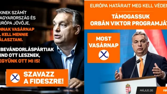 Kampaň strany Fidesz