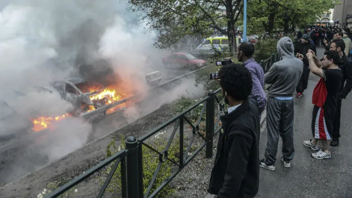 Pouliční nepokoje ve Švédsku