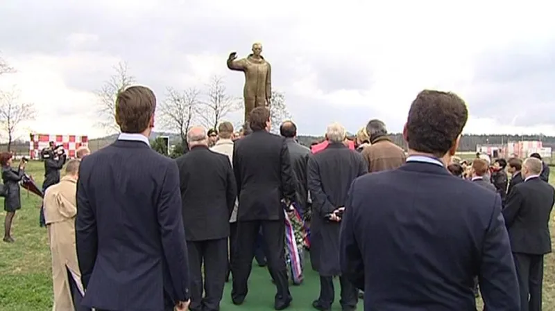 Sešlost u sochy Jurije Gagarina