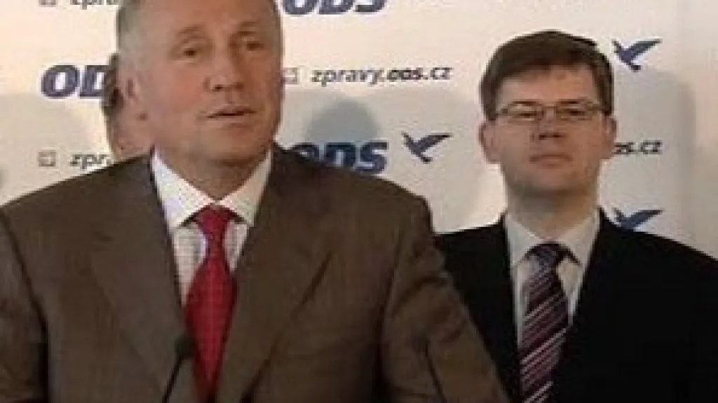 Mirek Topolánek a Jiří Pospíšil
