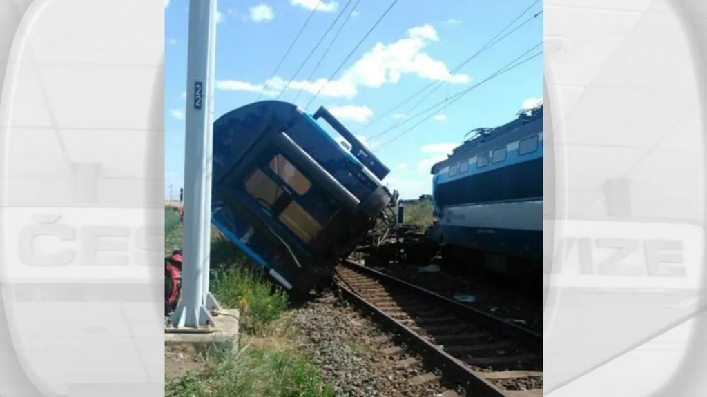 V Horažďovicích se srazily dva rychlíky
