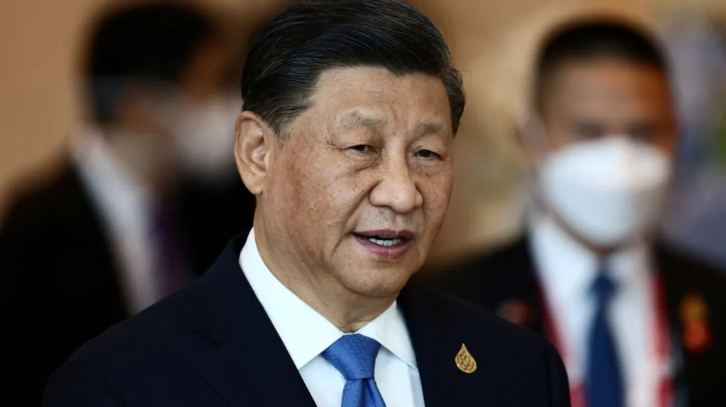 Čínský prezident Si Ťin-pching na summitu APEC
