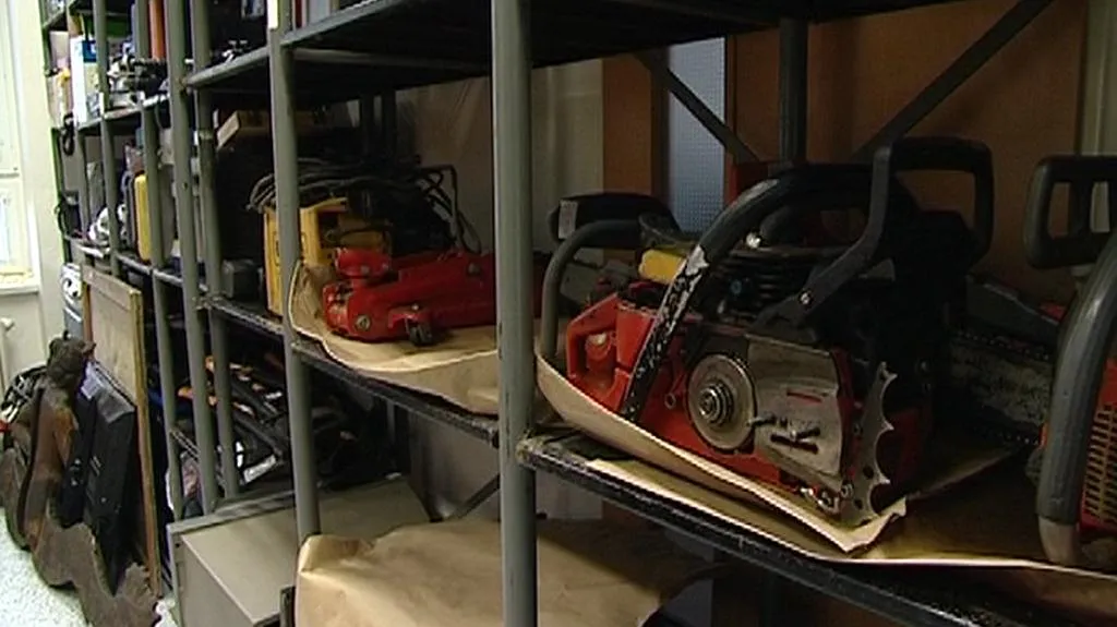 Zadržené věci z krádeží