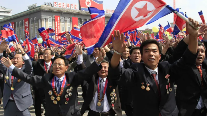 Na slavnostní přehlídce nechyběli ani vědci