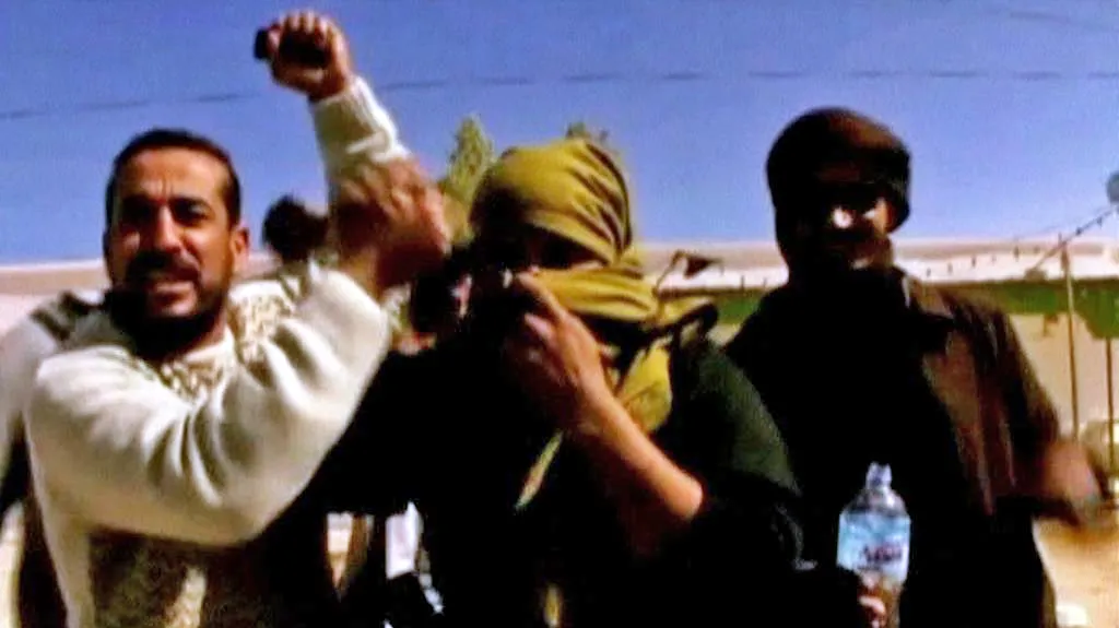 Libyjští demonstranti